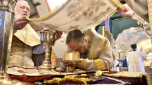 Епископ Алексий совершил Божественную Литургию в первую родительскую субботу Великого поста