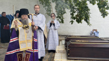 В обители князя Даниила состоялось захоронение костных останков тридцати иноков Спасо-Преображенского монастыря