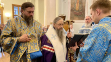 Епископ Алексий возглавил чтение акафиста Пресвятой Богородице в Даниловом монастыре