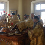 Епископ Алексий возглавил богослужение в храме великомученицы Екатерины на Всполье | Московский Данилов монастырь