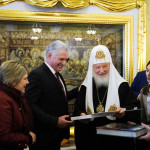 Встреча Святейшего Патриарха Кирилла с Президентом Кубы | Московский Данилов монастырь