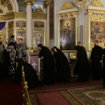 Епископ Алексий совершил вечерню с чином прощения в Даниловом монастыре | Московский Данилов монастырь
