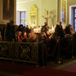 Епископ Алексий совершил вечерню с чином прощения в Даниловом монастыре | Московский Данилов монастырь