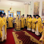 В праздник Торжества Православия епископ Алексий совершил Божественную Литургию | Московский Данилов монастырь