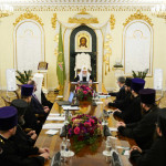 Святейший Патриарх Кирилл встретился со священниками, осуществляющими миссионерскую деятельность в Интернете | Московский Данилов монастырь