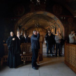 Богослужение в храме Святых Отцов семи Вселенских соборов | Московский Данилов монастырь
