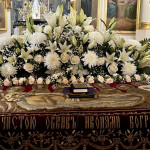 Епископ Алексий совершил вечерню с выносом Плащаницы Спасителя | Московский Данилов монастырь