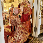 Божественная литургия в Троицком соборе в неделю 5-ю по Пасхе, о самаряныне | Московский Данилов монастырь
