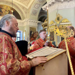 Божественная литургия в Троицком соборе в неделю 5-ю по Пасхе, о самаряныне | Московский Данилов монастырь