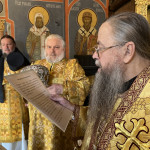 Епископ Алексий совершил Божественную литургию Воскресного дня | Московский Данилов монастырь