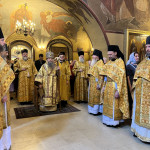 В Воскресный день в обители почтили память преподобного Давида Солунского | Московский Данилов монастырь