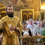 В Воскресный день в обители почтили память преподобного Давида Солунского | Московский Данилов монастырь