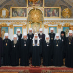 В Санкт-Петербурге Святейший Патриарх Кирилл возглавил очередное заседание Священного Синода | Московский Данилов монастырь