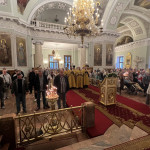 В воскресный день в обители почтили память преподобного Иова Почаевского | Московский Данилов монастырь