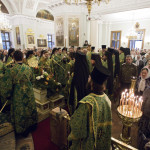 В обители князя Даниила прошли юбилейные торжественные Богослужения престольного праздника | Московский Данилов монастырь