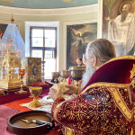 В Даниловом монастыре прошли торжественные богослужения праздника Воздвижения Креста Господня | Московский Данилов монастырь