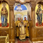 Епископ Алексий совершил Божественную Литургию в храме вмц. Екатерины на Всполье | Московский Данилов монастырь