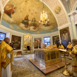 Божественная Литургия в Троицком соборе в Неделю 22-ю по Пятидесятнице | Московский Данилов монастырь
