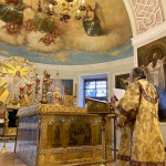 Божественная Литургия в Троицком соборе в Неделю 22-ю по Пятидесятнице | Московский Данилов монастырь