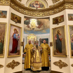 В Даниловой обители прошли богослужения воскресного дня | Московский Данилов монастырь