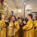 Епископ Алексий возглавил престольные торжества храма святителя Николая в Котельниках | Московский Данилов монастырь