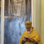 В Неделю о Страшном суде епископ Алексий совершил Божественную Литургию в Троицком соборе | Московский Данилов монастырь
