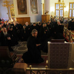 Епископ Алексий совершил чин прощения в Даниловом монастыре | Московский Данилов монастырь