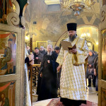Епископ Алексий совершил Божественную Литургию в первую родительскую субботу Великого поста | Московский Данилов монастырь
