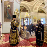 В Великий Четверг епископ Алексий совершил Божественную Литургию в Даниловом монастыре | Московский Данилов монастырь