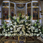 В канун Великой Субботы епископ Алексий совершил утреню с чином погребения Господа нашего Иисуса Христа | Московский Данилов монастырь
