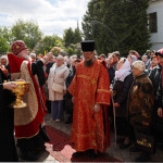 В пятницу Светлой седмицы в Даниловом монастыре совершены Божественная Литургия и водосвятный молебен | Московский Данилов монастырь