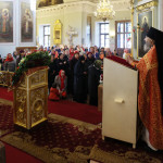 В пятницу Светлой седмицы в Даниловом монастыре совершены Божественная Литургия и водосвятный молебен | Московский Данилов монастырь