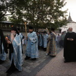 В Даниловой обители совершено богослужение с чином погребения Пресвятой Богородицы | Московский Данилов монастырь