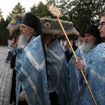 В Даниловой обители совершено богослужение с чином погребения Пресвятой Богородицы | Московский Данилов монастырь