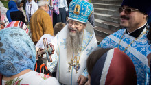 На подворье Данилова монастыря в честь иконы Божией Матери «Всецарица» прошло торжественное богослужение престольного праздника