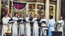 Благотворительный концерт праздничного хора Данилова монастыря