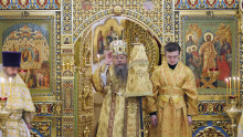 Епископ Солнечногорский Алексий возглавил престольный праздник в Зачатьевском ставропигиальном женском монастыре Москвы