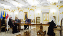 Состоялась встреча Святейшего Патриарха Кирилла с заместителем председателя Государственной Думы П.О. Толстым