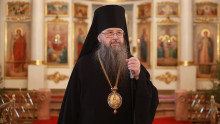 Сотрудники Данилова монастыря поздравили епископа Солнечногорского Алексия с Рождеством Христовым