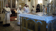 Праздник Крещения Господня в Даниловом монастыре