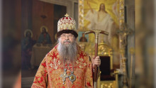 Патриаршее поздравление епископу Солнечногорскому Алексию с 30-летием наместнических трудов в Даниловом монастыре г. Москвы