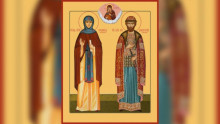 Благоверные князь Димитрий Донской (1389) и княгиня Евдокия (1407)