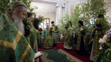 День Святой Троицы в Даниловом монастыре