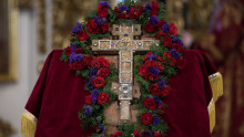 Праздник Воздвижения Честного Креста Господня в Даниловом монастыре