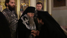 Епископ Алексий совершил вечерню с чином прощения в Даниловом монастыре