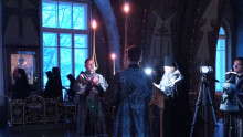 Епископ Алексий совершил повечерие с чтением Великого канона прп. Андрея Критского в Богородице-Рождественском монастыре Москвы