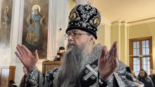 Епископ Алексий в обители князя Даниила совершил первую в этом году Литургию Преждеосвященных Даров