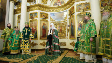 Святейший Патриарх Кирилл возглавил престольные торжества в обители князя Даниила
