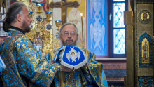В праздник Рождества Пресвятой Богородицы епископ Алексий возглавил престольные торжества в Зачатьевском монастыре