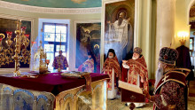 В Даниловом монастыре прошли торжественные богослужения праздника Воздвижения Креста Господня